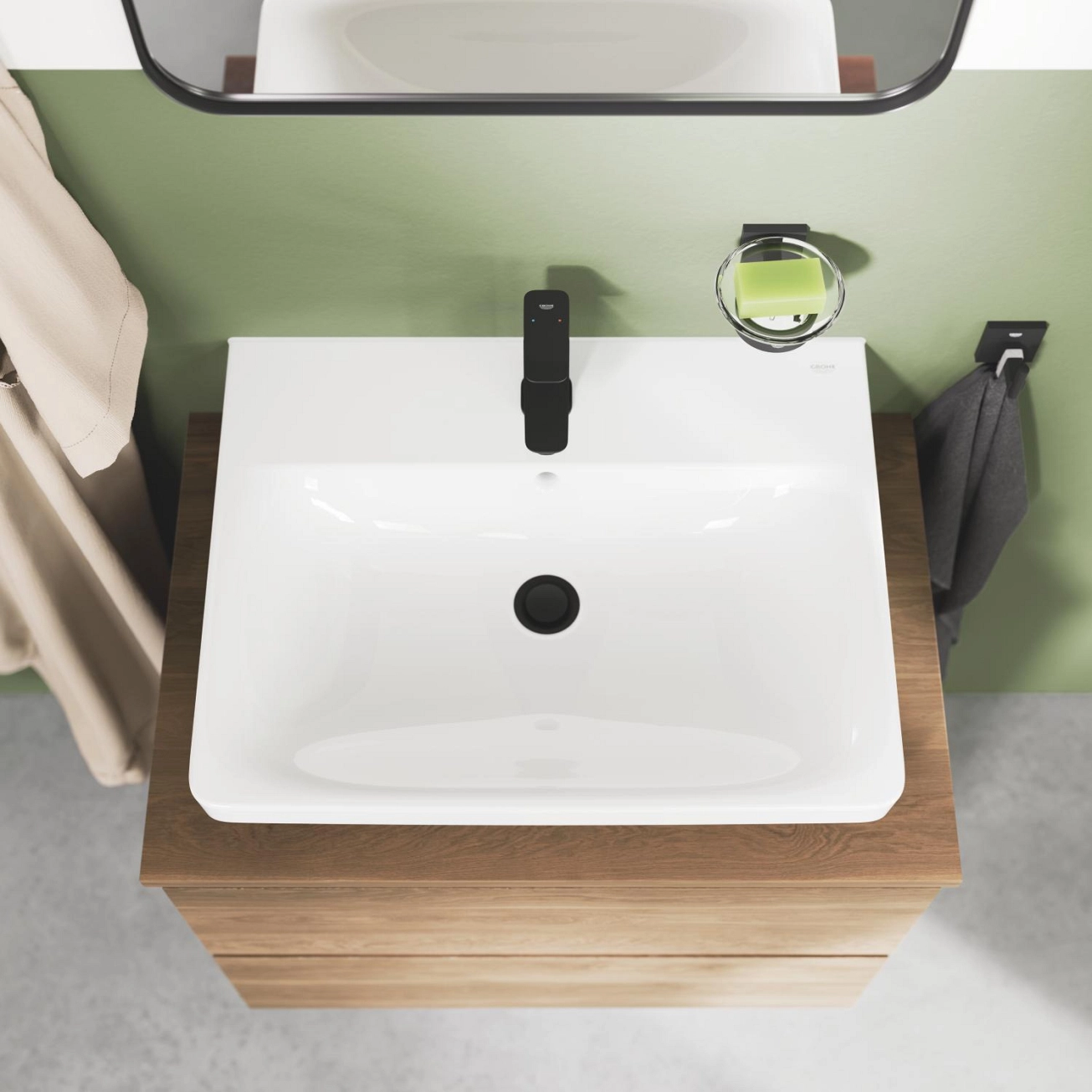 Смеситель для раковины Grohe QuickFix Dice S-Size 1018572430 с донным клапаном Фото - 11