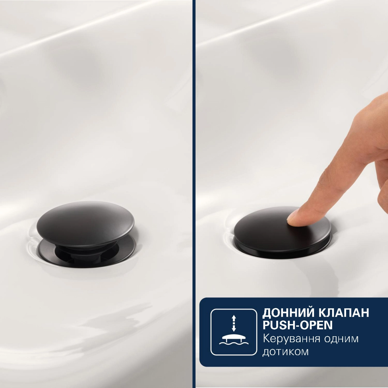 Смеситель для раковины Grohe QuickFix Dice S-Size 1018572430 с донным клапаном Фото - 7