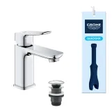 Смеситель для раковины Grohe QuickFix Dice ES S-Size 1018610000 с донным клапаном Фото - 3