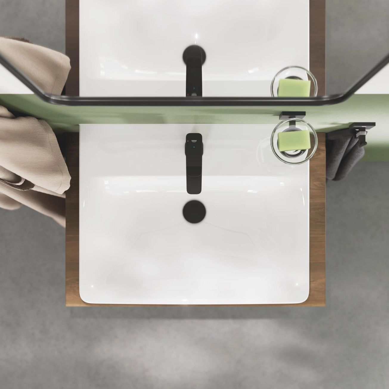 Змішувач для раковини Grohe QuickFix Dice ES S-Size 1018612430 з донним клапаном Фото - 13