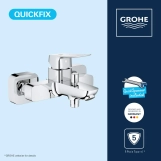Змішувач для ванни Grohe QuickFix Dice 1018720000 Фото - 2