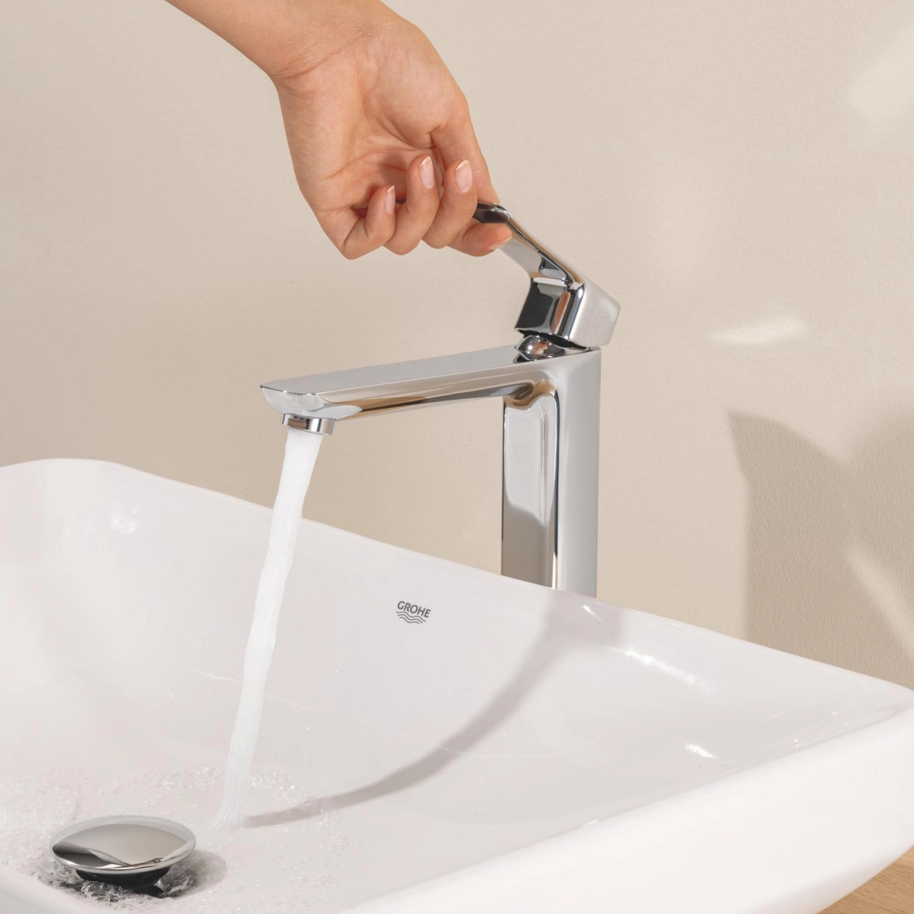 Змішувач для раковини Grohe QuickFix Dice XL-Size 1018920000 Фото - 12