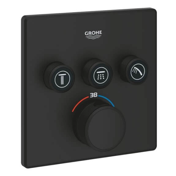 Термостат Grohe Grohtherm SmartControl с 3 кнопками управления (102167KF00)