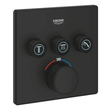 Термостат Grohe Grohtherm SmartControl с 3 кнопками управления (102167KF00)