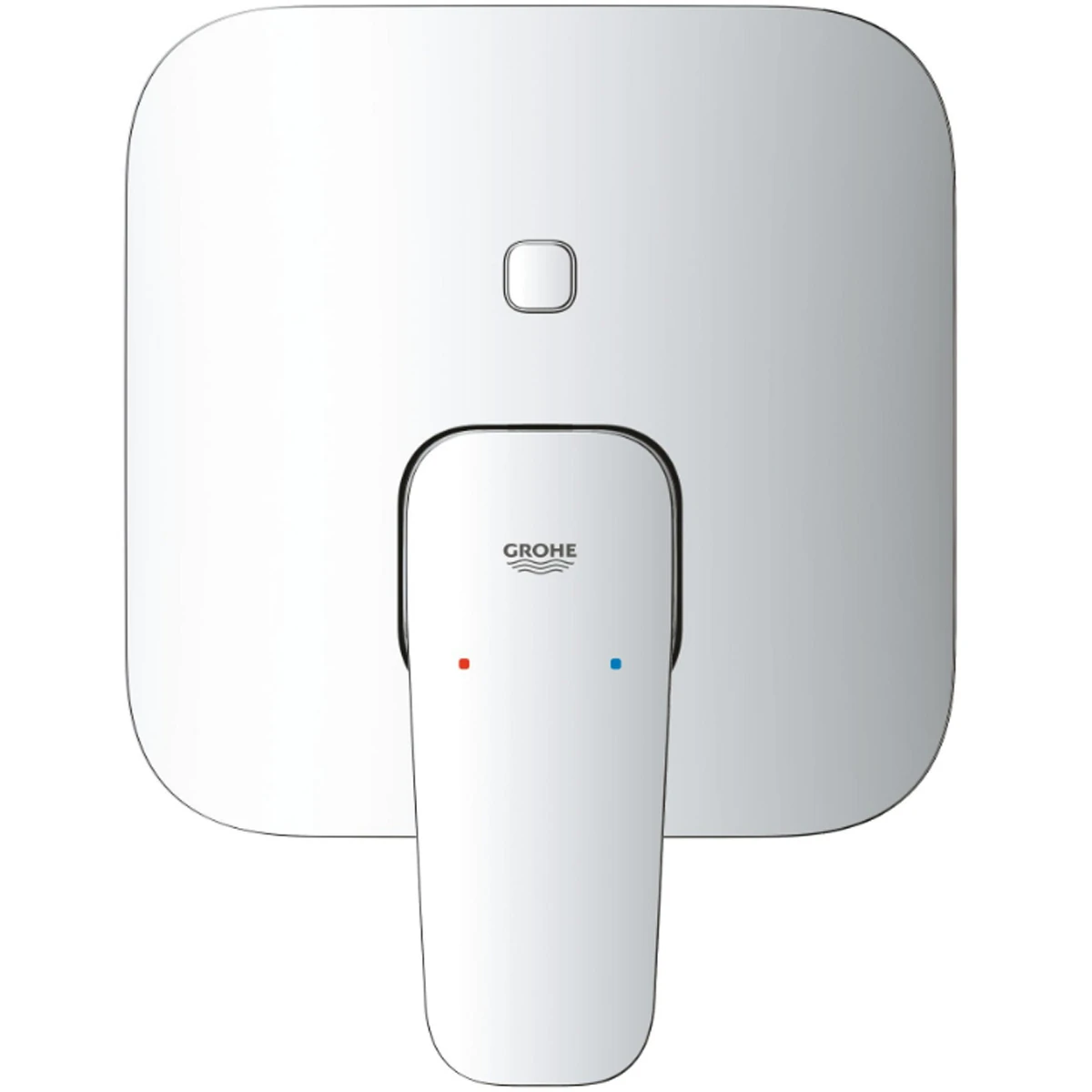 Набор для душа Grohe CUBEO (верхний душ, смеситель на ванну ПМ, душевой набор), хром (1053360000) Фото - 3