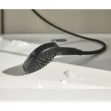 Набір для душу Grohe CUBEO (верхній душ, змішувач на ванну ПМ, душовий набір),  чорний матовий (1053362430) Фото - 7
