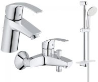 Комплект смесителей для ванны Grohe Eurosmart (123238 S)