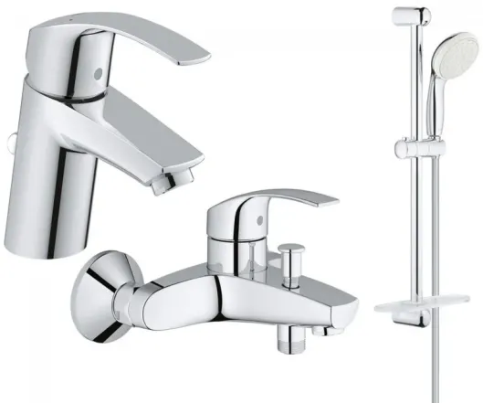 Комплект смесителей для ванны Grohe Eurosmart (123238 S)