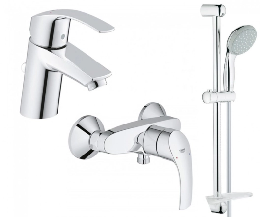 Комплект смесителей для душа Grohe Eurosmart (123244 S)