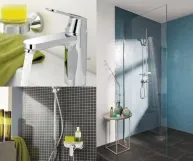 Комплект смесителей Grohe Eurosmart Cosmopolitan для душа, хром (126114M) Фото - 2