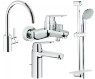 Комплект смесителей Grohe Eurosmart Cosmopolitan, хром (126115MK)