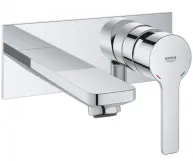 Смеситель для умывальника Grohe Lineare New, на 2 отверстия, наружная часть, M-Size, хром (19409001)