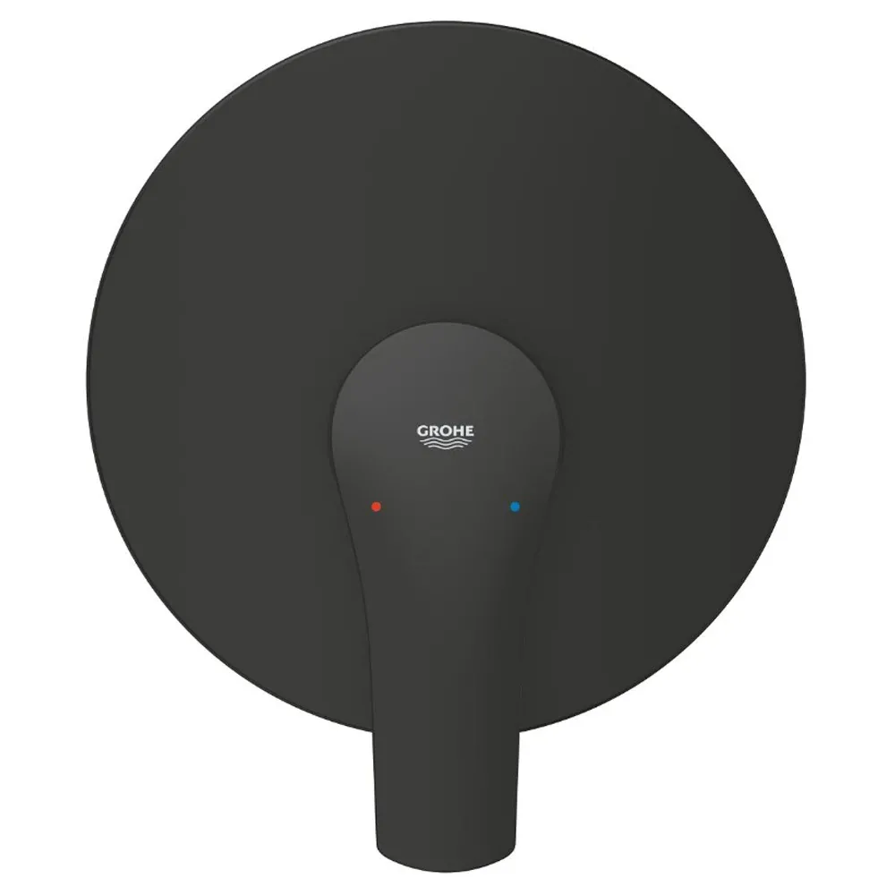 Змішувач для душу Grohe Eurosmart New прихованого монтажу, чорний матовий (194512433) Фото - 3
