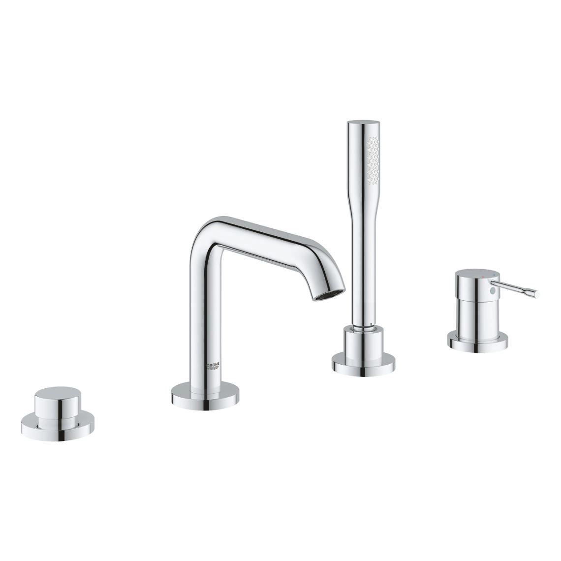 Смеситель для ванны Grohe Essence на 4 отверстия, chrome (1957800A)