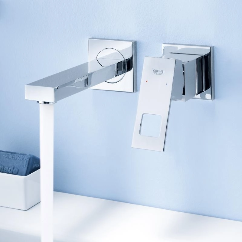 Змішувач для умивальника Grohe Eurocube S-Size (19895000) Фото - 1