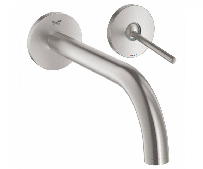 Смеситель для раковины Grohe Atrio 221, нержавеющая сталь (19918DC3)
