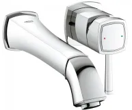 Змішувач для умивальника Grohe Grandera M-Size на два отвори 234 мм, хром (19930000)