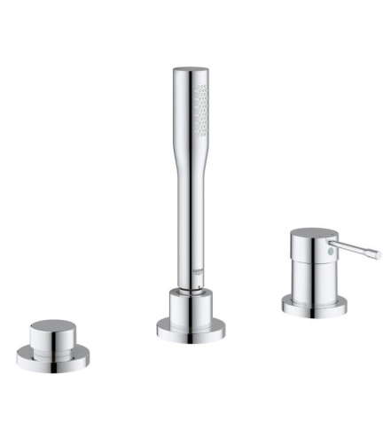 Смеситель однорычажный для ванны на 3 отверстия Grohe Essence (19976001)
