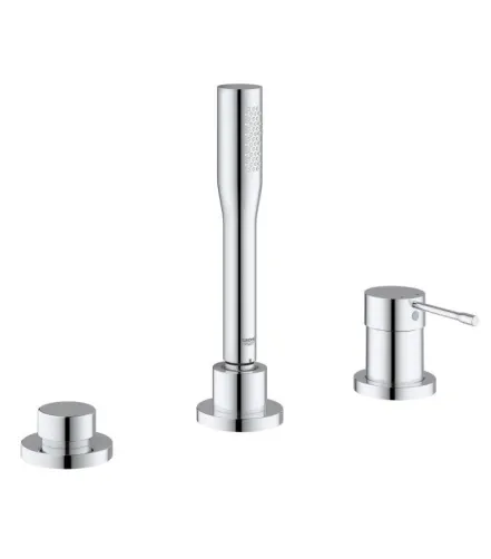 Смеситель однорычажный для ванны на 3 отверстия Grohe Essence (19976001)