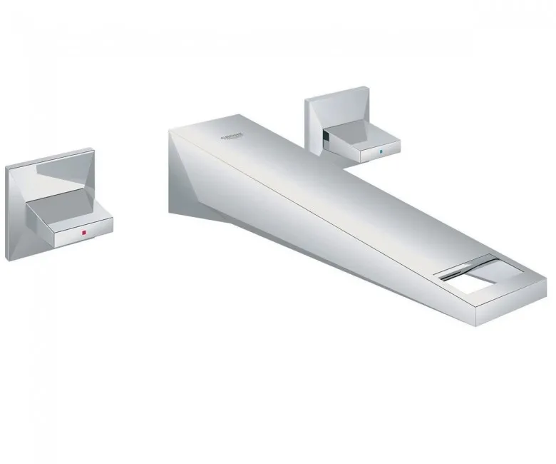 Смеситель для умывальника Grohe Allure Brilliant на 3 отверстия, хром (20348000)