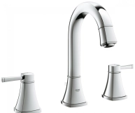 Змішувач для умивальника Grohe Grandera M-Size на 3 отвори, хром (20389000)
