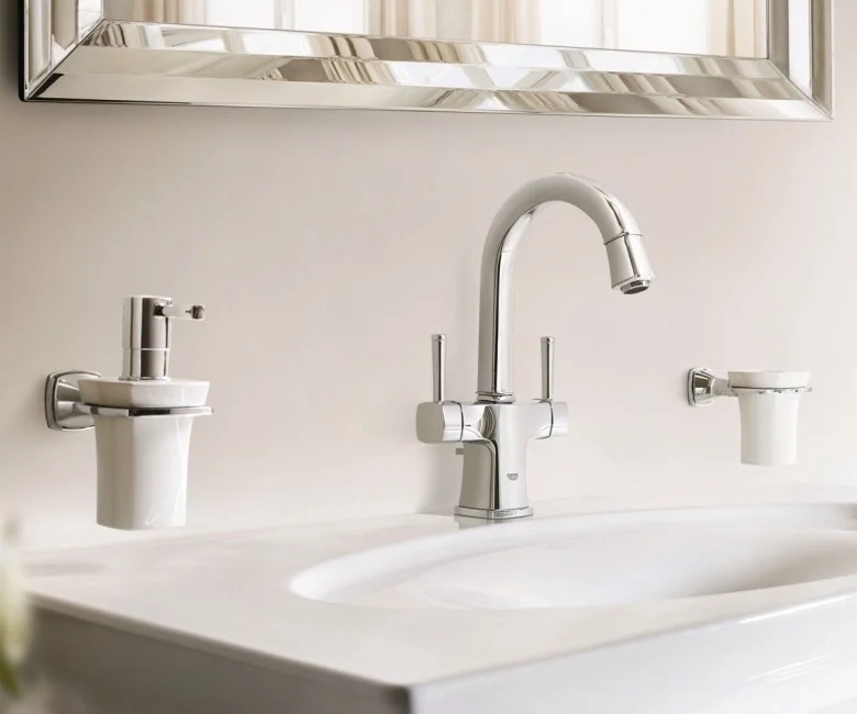 Змішувач для раковини Grohe Grandera L-Size (21107000) Фото - 2