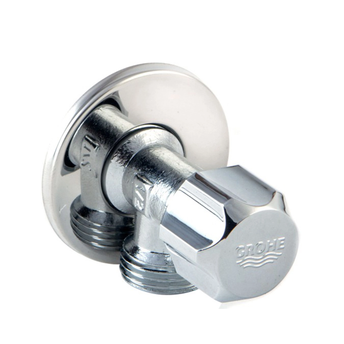Универсальный угловой вентиль Grohe 1/2 "х1/2" 2201600M Фото - 2