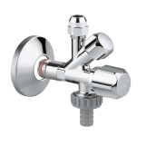 Кран приладовий Grohe 1/2"х3/8"х3/4" 22036000 Фото - 2
