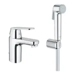 Змішувач для раковини Grohe Eurosmart з гігієнічним душем (23125000)