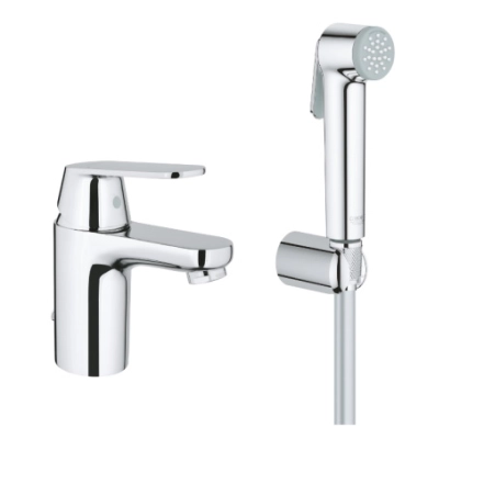 Смеситель для раковины Grohe Eurosmart с гигиеническим душем (23125000)