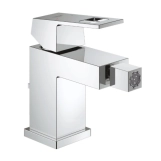 Змішувач для біде Grohe Eurocube, хром, з донним клапаном (23138000)
