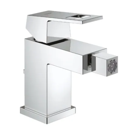 Смеситель для биде Grohe Eurocube, хром, с донным клапаном (23138000)