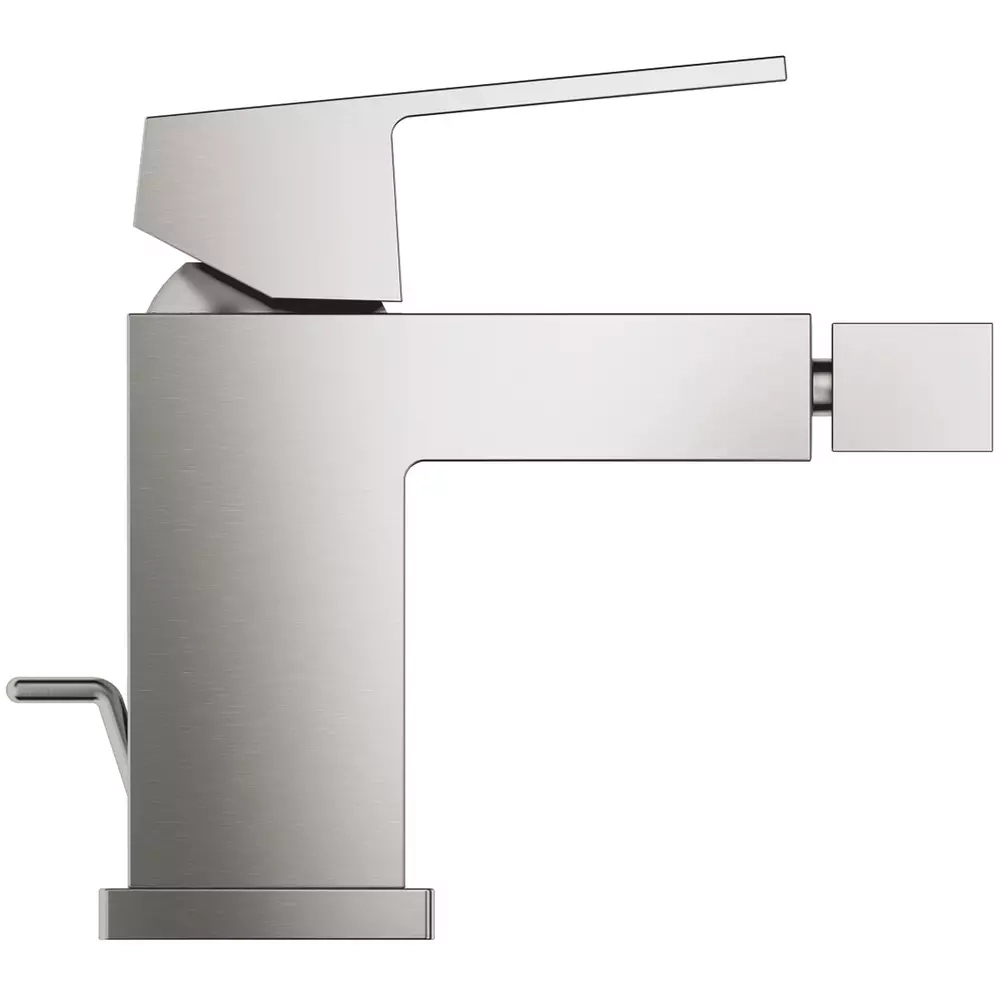 Змішувач для біде Grohe Eurocube з донним клапаном, сталь (23138DC0) Фото - 1