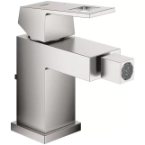 Змішувач для біде Grohe Eurocube з донним клапаном, сталь (23138DC0)
