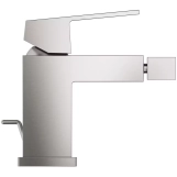 Змішувач для біде Grohe Eurocube з донним клапаном, сталь (23138DC0) Фото - 1