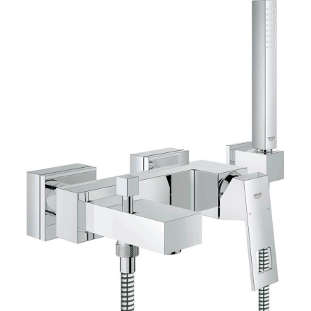 Змішувач для ванни Grohe Eurocube з душовим гарнітуром (23141000)