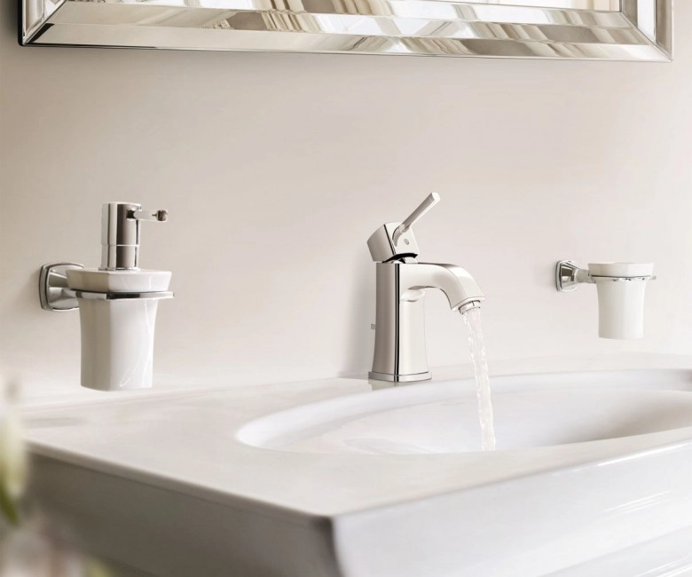 Змішувач для умивальника Grohe Grandera M-Size, хром (23303IG0) Фото - 2