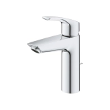 Змішувач для умивальника Grohe Eurosmart New M-size з донним клапаном, хром (23322003) Фото - 1