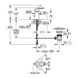 Змішувач для біде Grohe BauLoop 23338000 Фото - 1