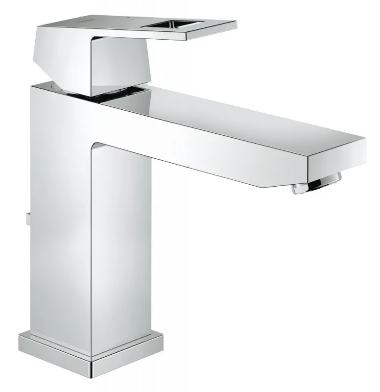 Смеситель для умывальника Grohe Eurocube M-Size, с донным клапаном, хром (23445000)