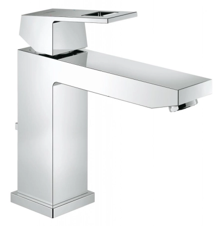 Змішувач для умивальника Grohe Eurocube M-Size, з донним клапаном, хром (23445000)