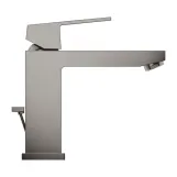 Смеситель для умывальника Grohe Eurocube M-Size, с донным клапаном, темный графит (23445AL0) Фото - 1