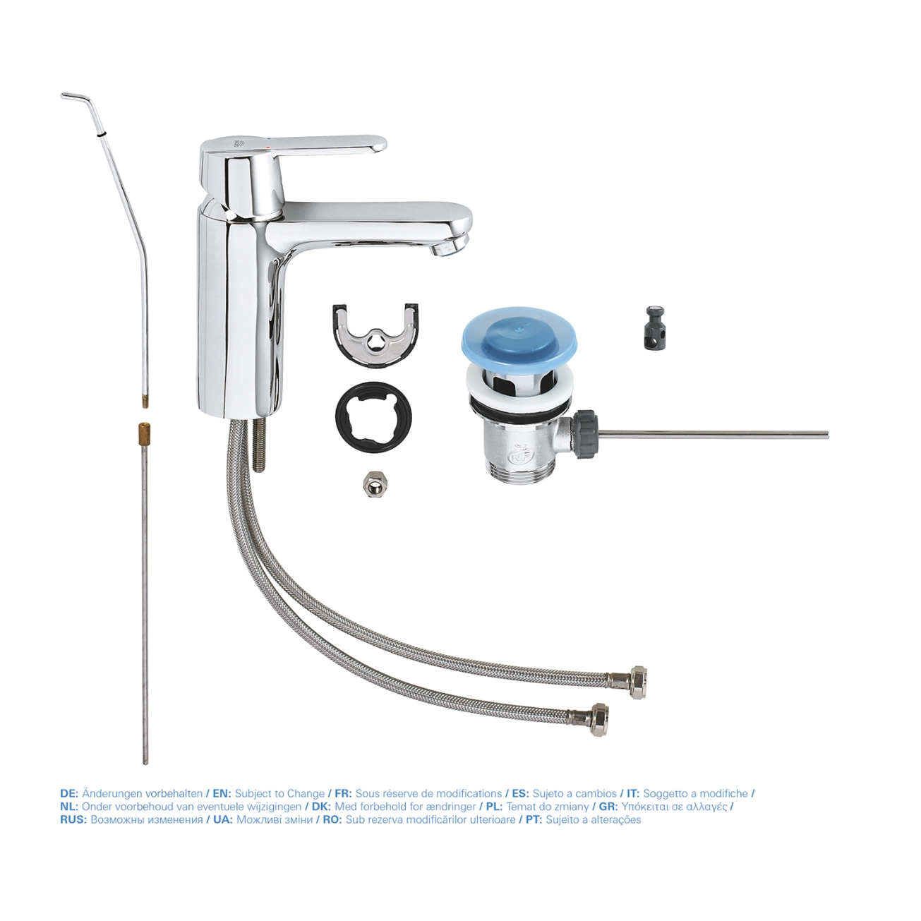 Змішувач для раковини Grohe QuickFix Get M-Size 23454000 Фото - 4