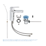 Змішувач для раковини Grohe QuickFix Get M-Size 23454000 Фото - 4