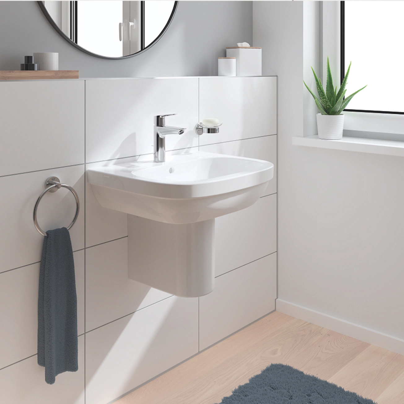 Змішувач для раковини Grohe QuickFix Start M-Size 23455002 Фото - 6