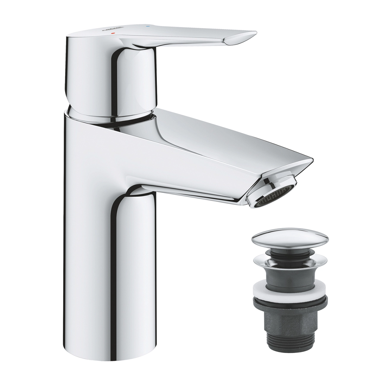 Змішувач для раковини Grohe QuickFix Start S-Size 23550002 з донним клапаном Фото - 4
