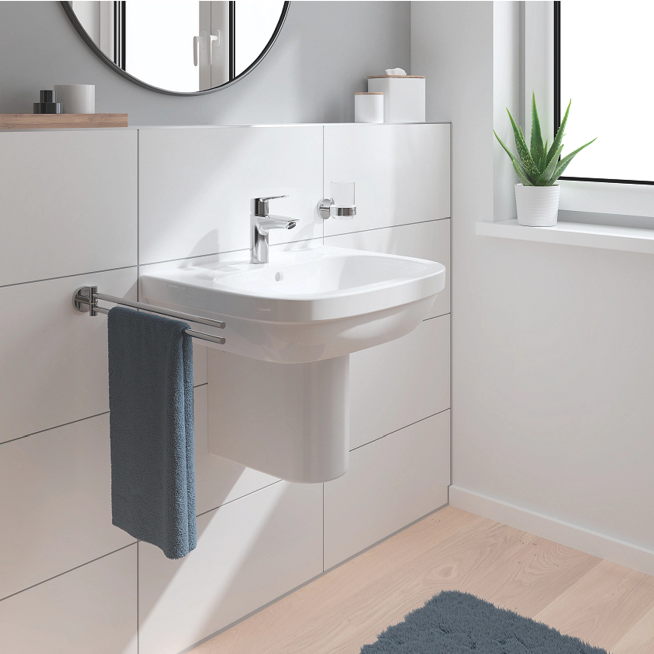 Змішувач для раковини Grohe QuickFix Start S-Size 23551002 з донним клапаном Фото - 6