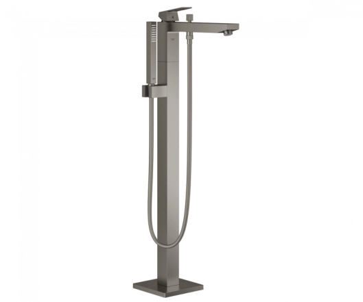 Смеситель для ванны Grohe Eurocube напольного монтажа, матовый графит (23672AL1)
