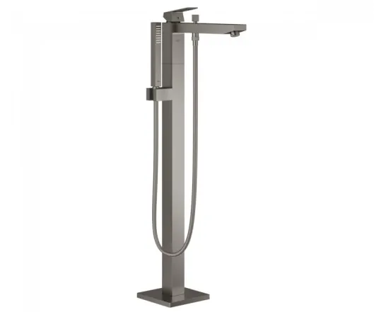 Смеситель для ванны Grohe Eurocube напольного монтажа, матовый графит (23672AL1)