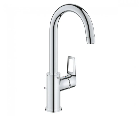 Змішувач для умивальника високий Grohe BauLoop New L-Size, хром (23763001)